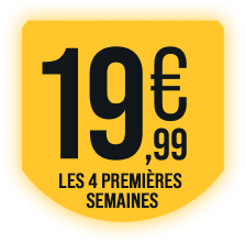 19,99 €, le premier mois